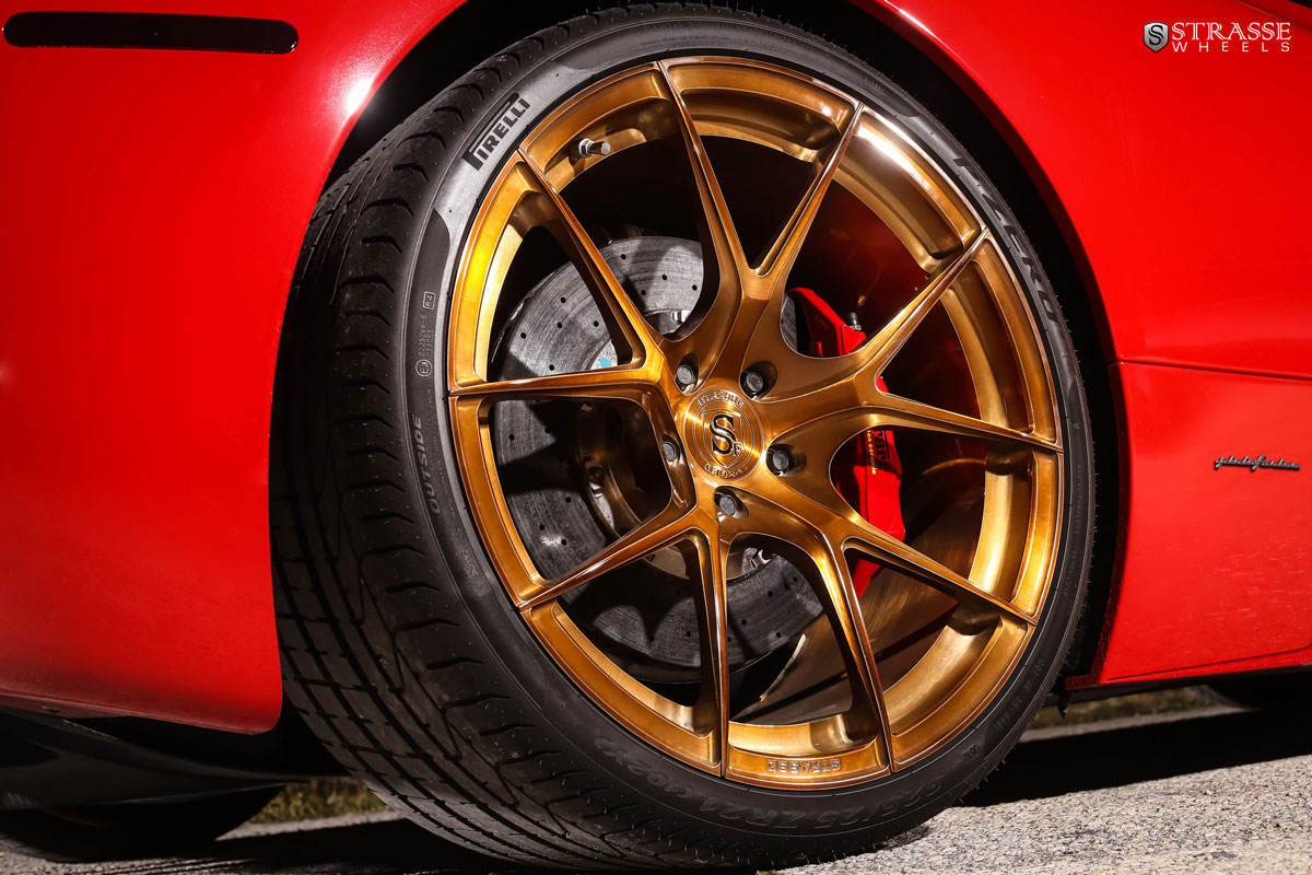 Ferrari 458 Italia Strasse Wheels 2015