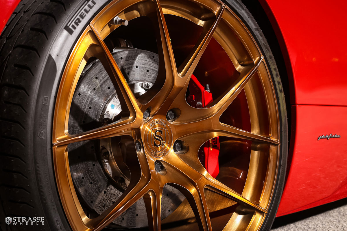 Ferrari 458 Italia Strasse Wheels 2015