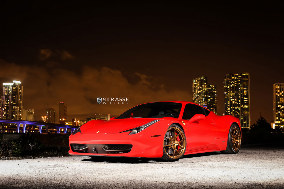 Ferrari 458 Italia Strasse Wheels 2015