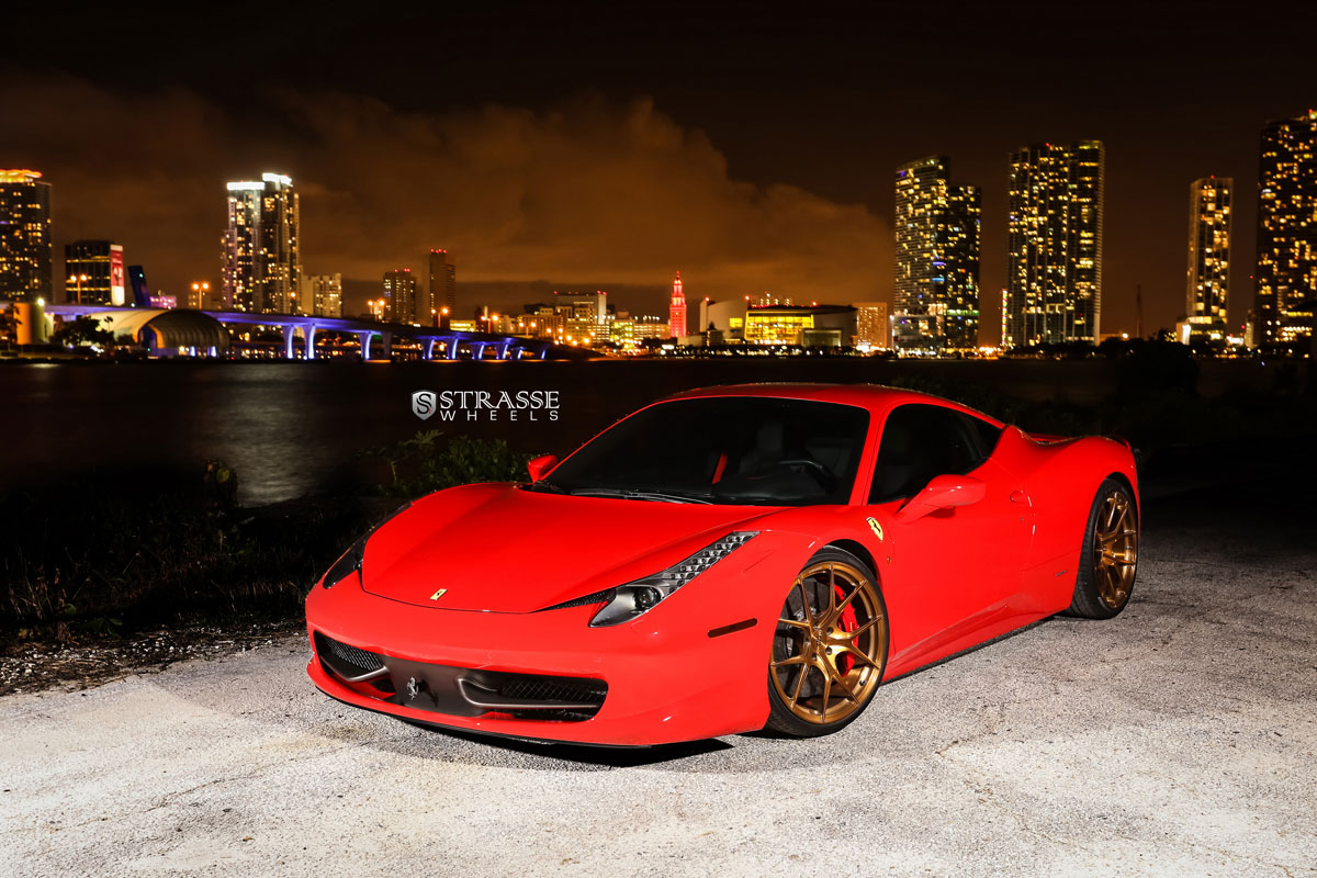 Ferrari 458 Italia Strasse Wheels 2015