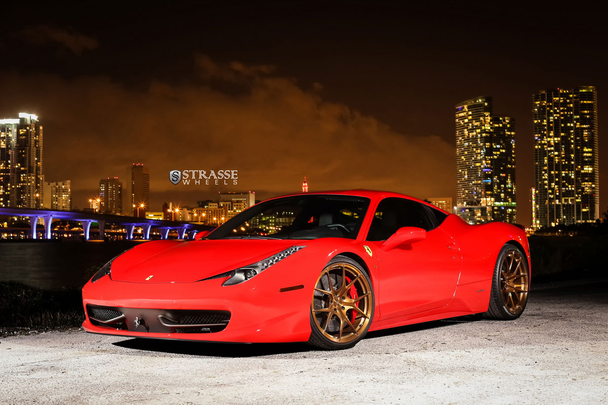 Ferrari 458 Italia Strasse Wheels 2015