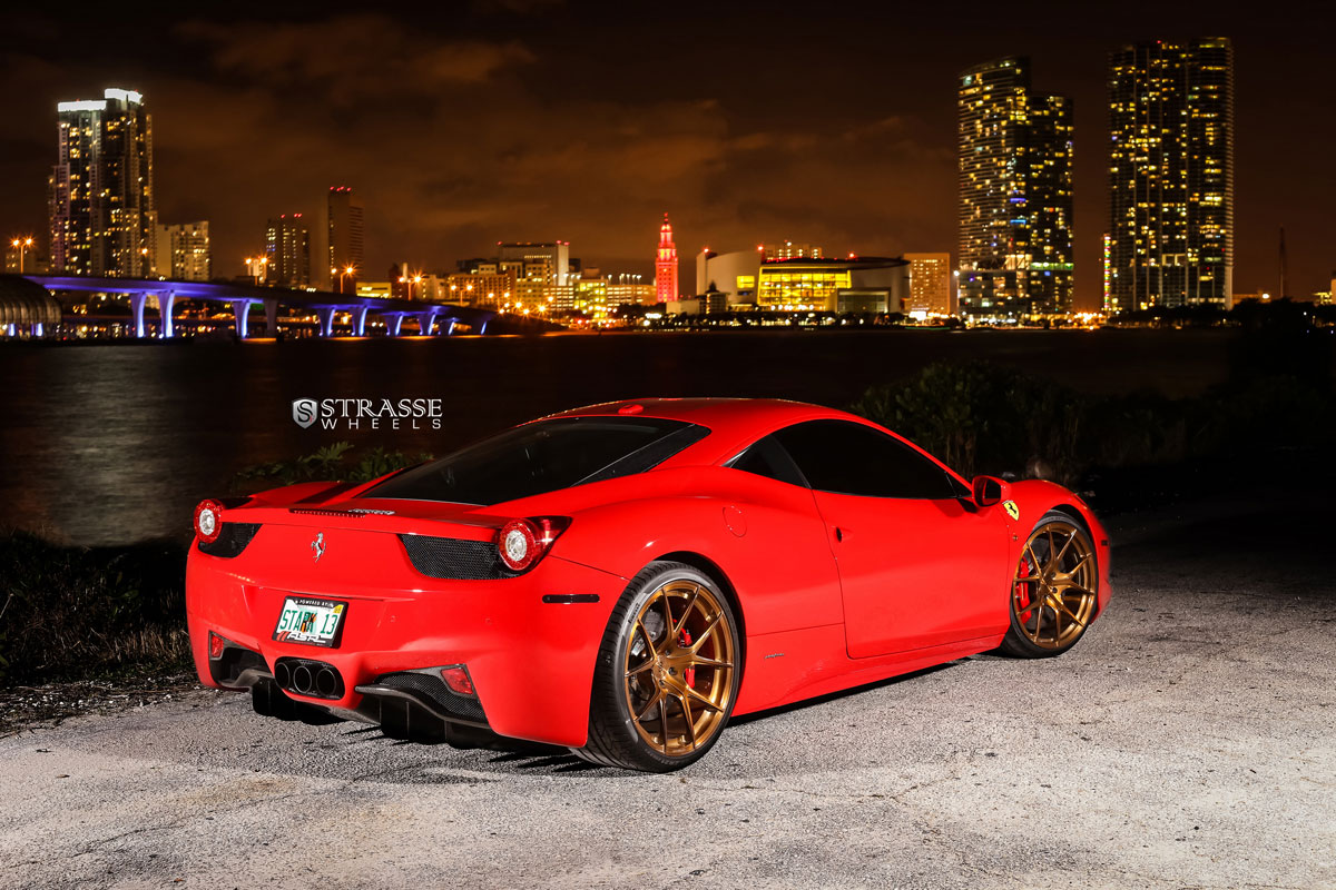 Ferrari 458 Italia Strasse Wheels 2015