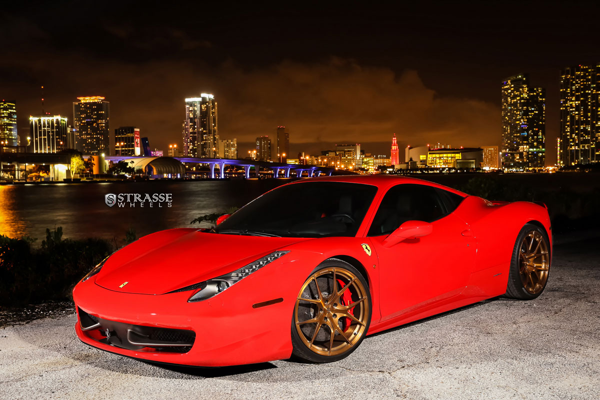 Ferrari 458 Italia Strasse Wheels 2015