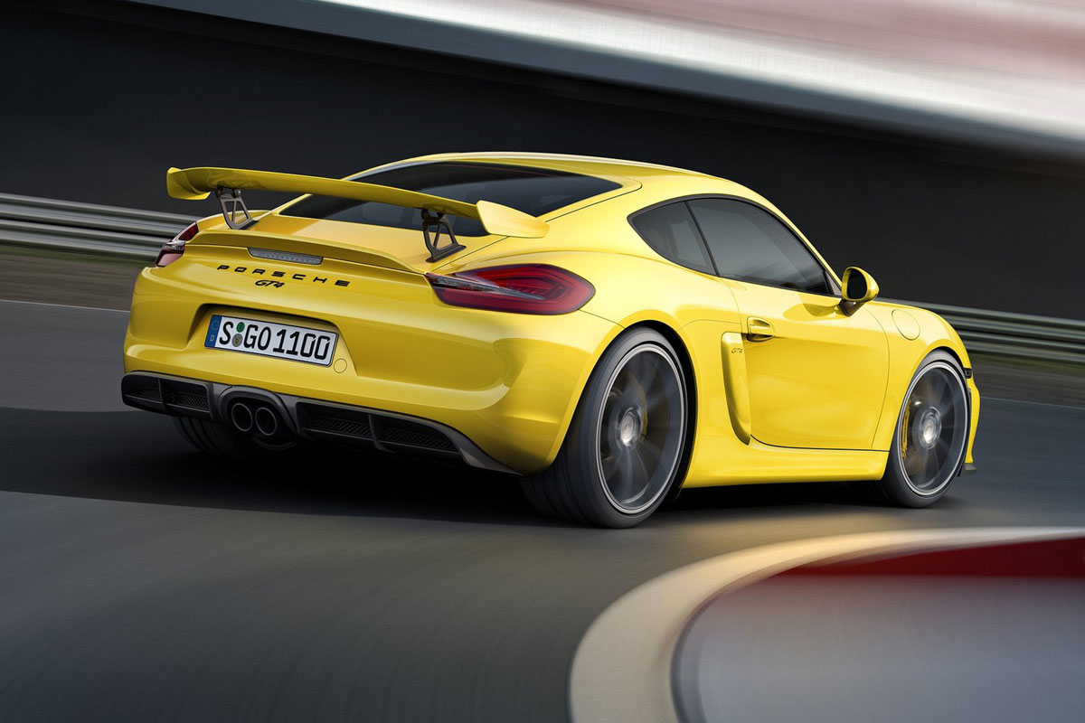 Porsche Cayman GT4 2015