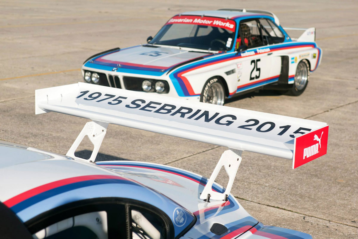 BMW Z4 GTLM meets BMW 3.0 CSL 2015