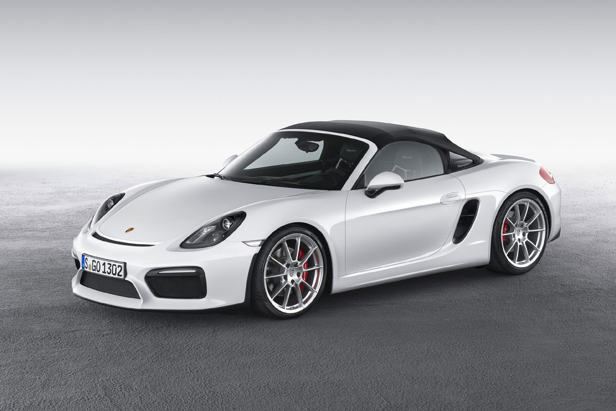 Porsche Boxster Spyder 2015