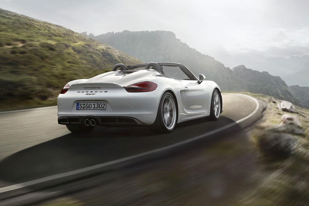 Porsche Boxster Spyder 2015