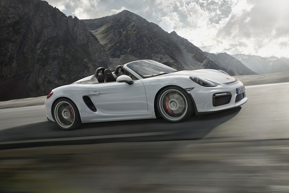 Porsche Boxster Spyder 2015