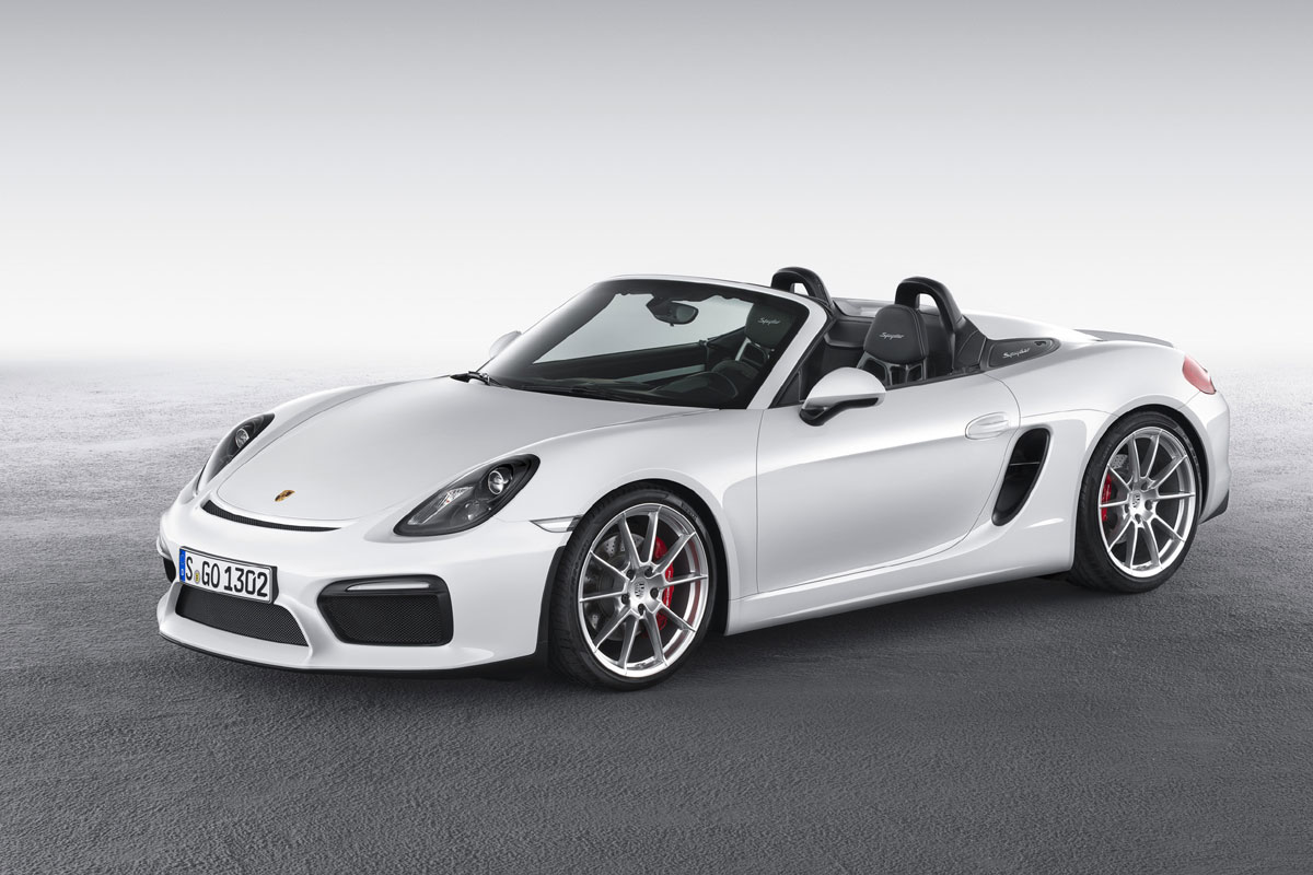 Porsche Boxster Spyder 2015