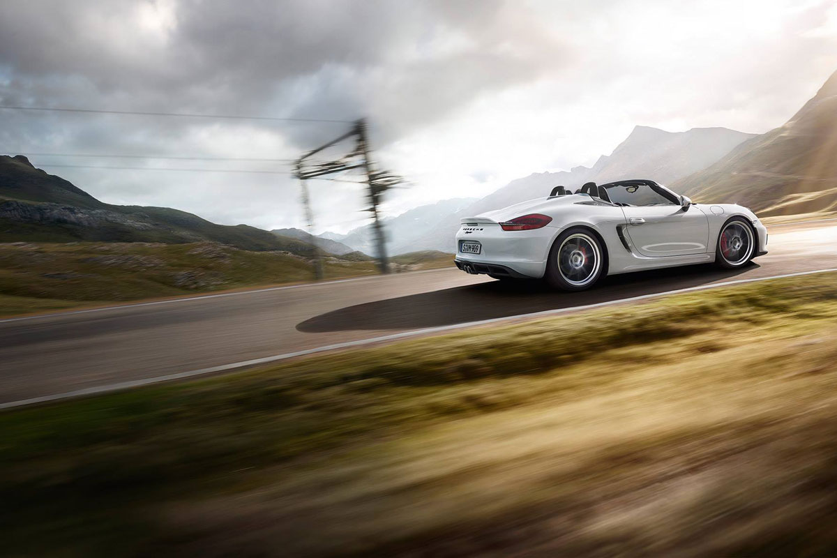 Porsche Boxster Spyder 2015