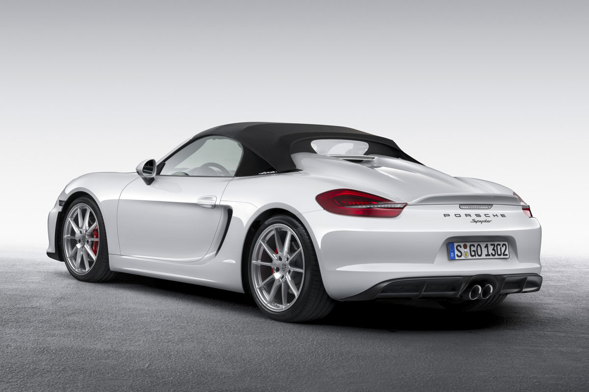 Porsche Boxster Spyder 2015