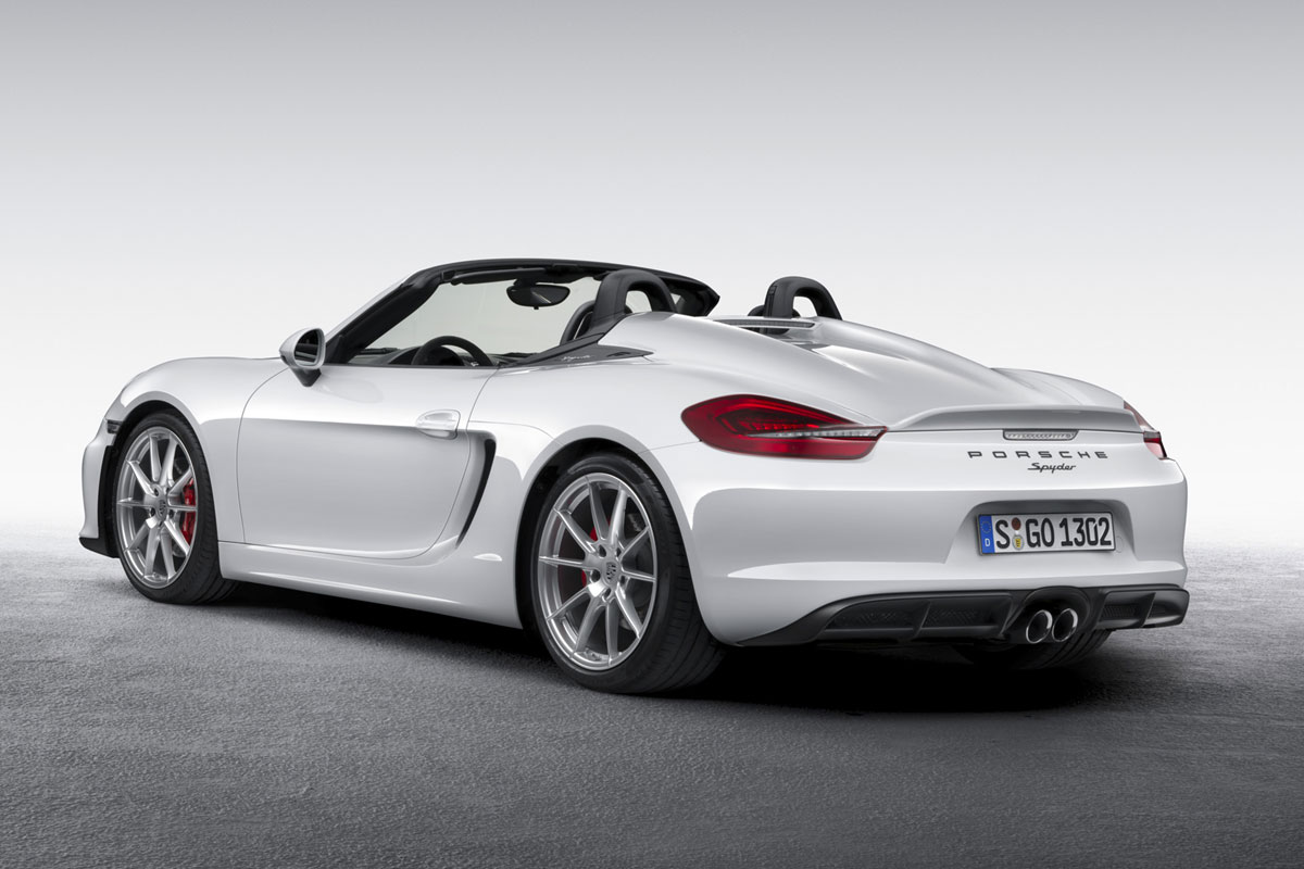 Porsche Boxster Spyder 2015