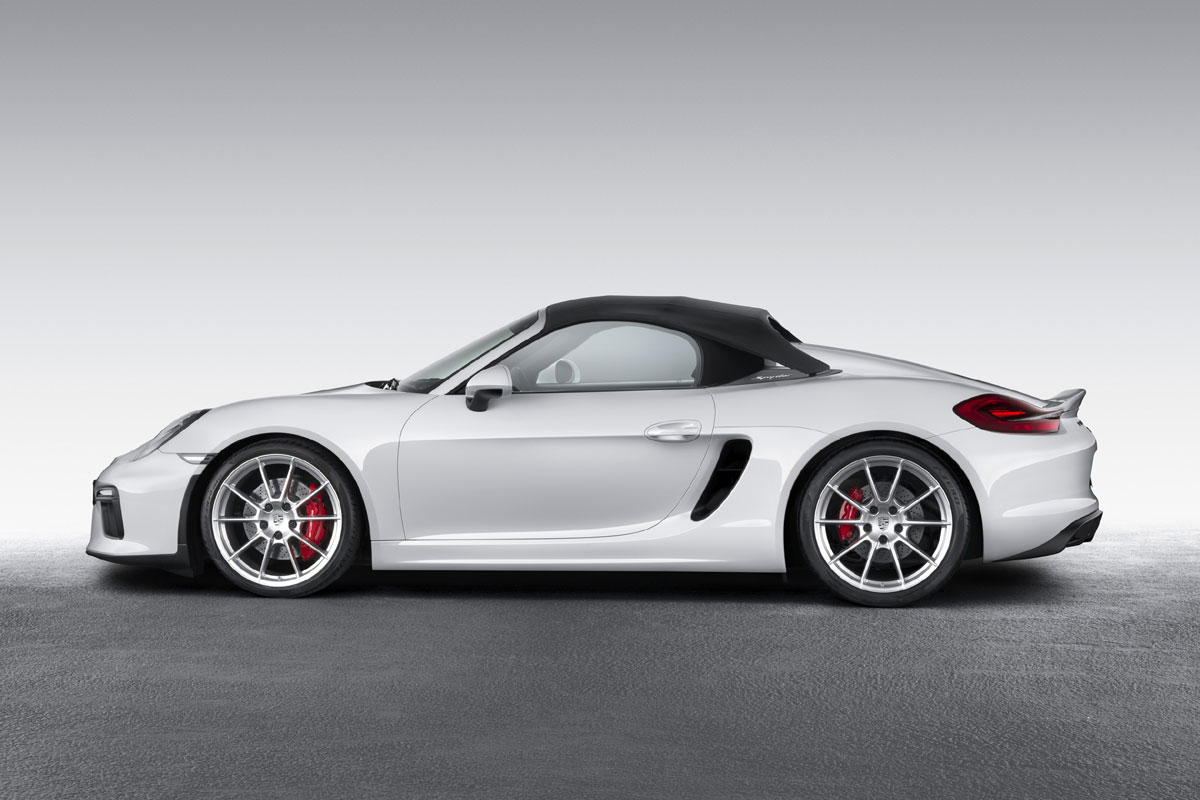 Porsche Boxster Spyder 2015