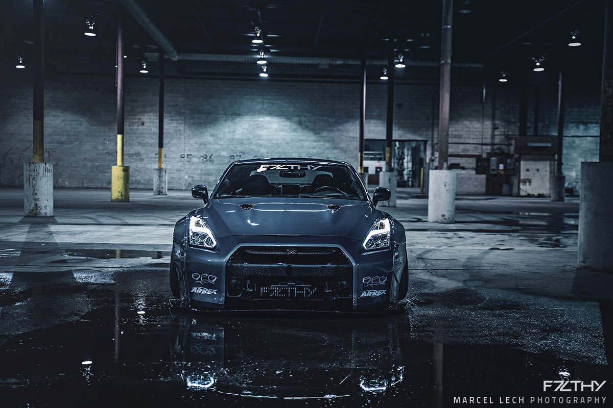 Nissan GT-R Liberty Walk Performance Marcel Lech Photography