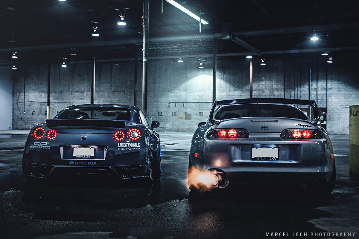 Nissan GT-R Liberty Walk Performance Marcel Lech Photography