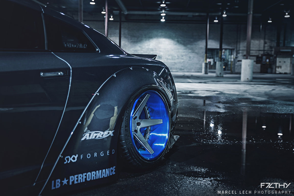 Nissan GT-R Liberty Walk Performance Marcel Lech Photography