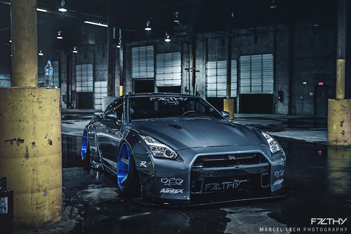 Nissan GT-R Liberty Walk Performance Marcel Lech Photography