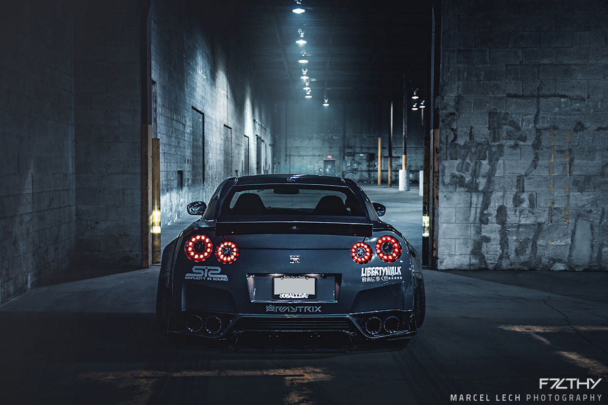 Nissan GT-R Liberty Walk Performance Marcel Lech Photography