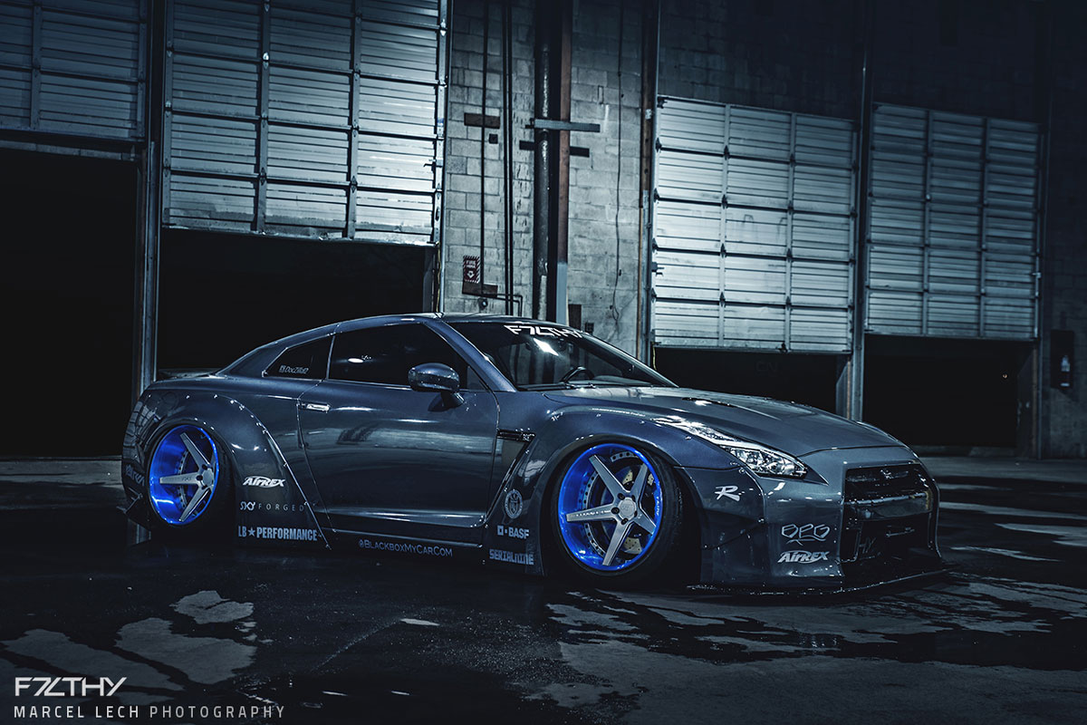 Nissan GT-R Liberty Walk Performance Marcel Lech Photography