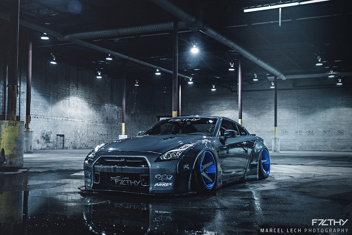 Nissan GT-R Liberty Walk Performance Marcel Lech Photography