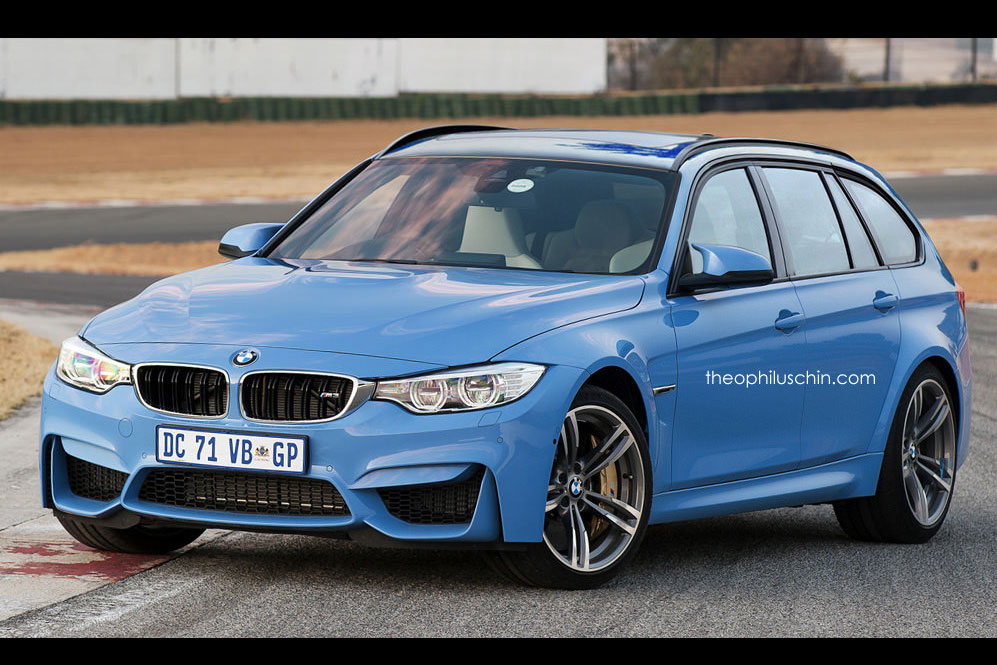 BMW M3 Touring Skizzen Mr. Chin 2015