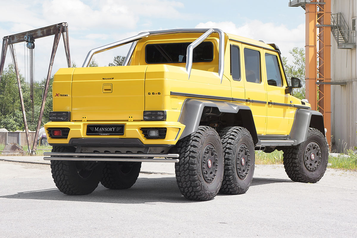 Mercedes G 63 AMG 6X6 Mansory 2015