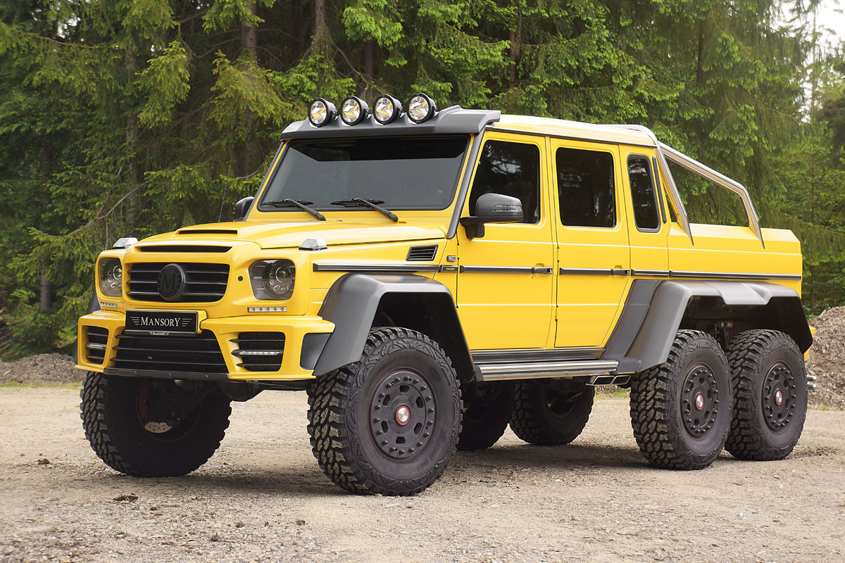 Mercedes G 63 AMG 6X6 Mansory 2015