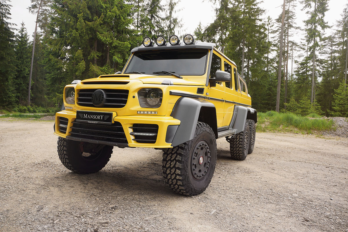 Mercedes G 63 AMG 6X6 Mansory 2015