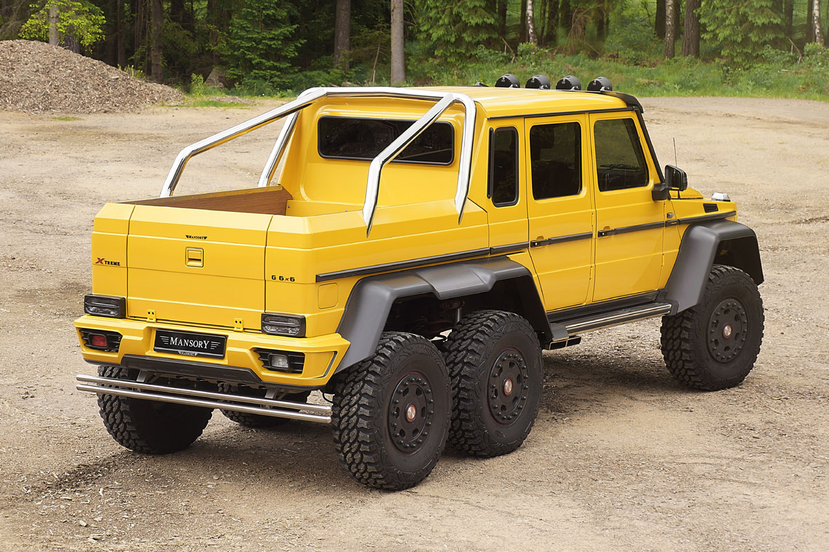 Mercedes G 63 AMG 6X6 Mansory 2015