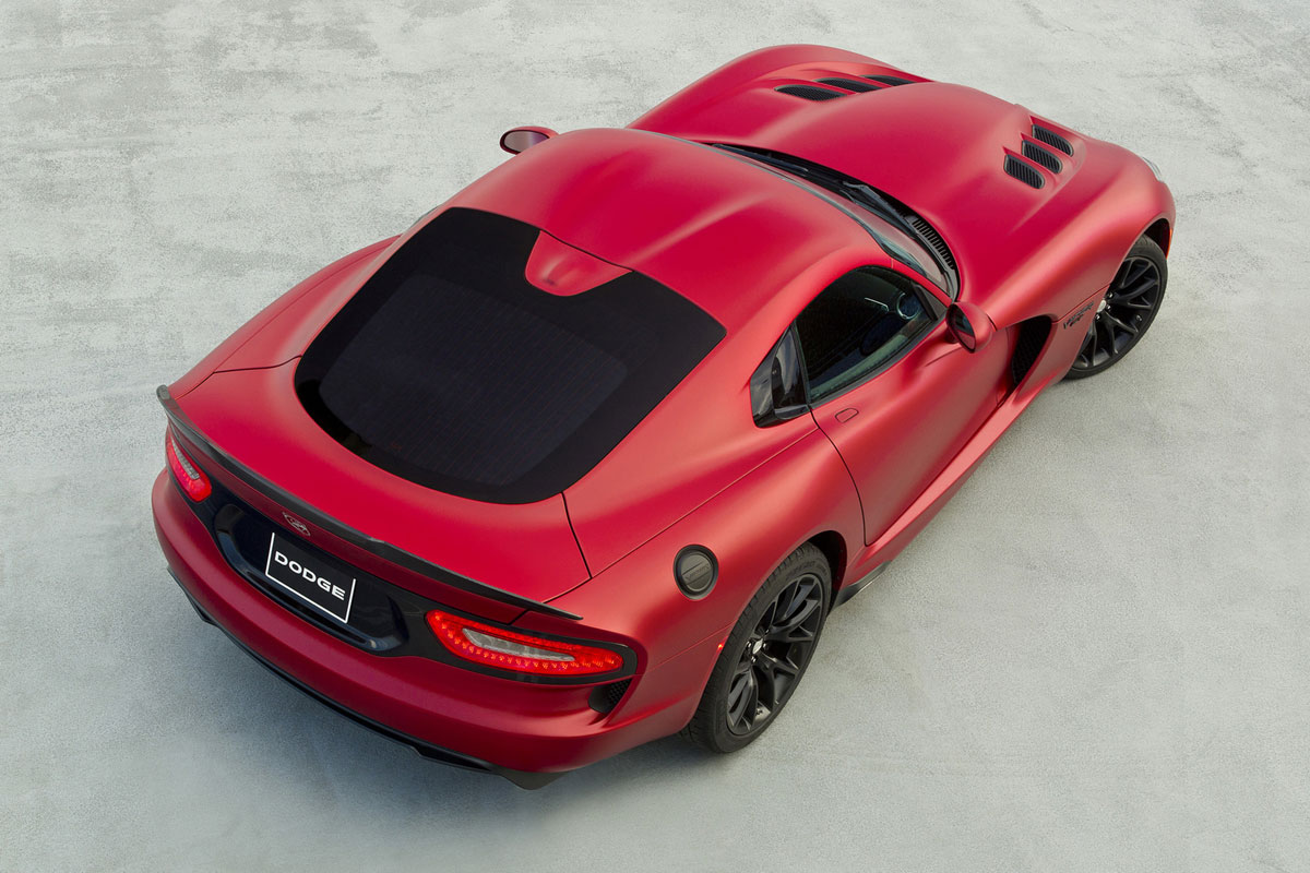 Dodge Viper GTS matt rot 2015