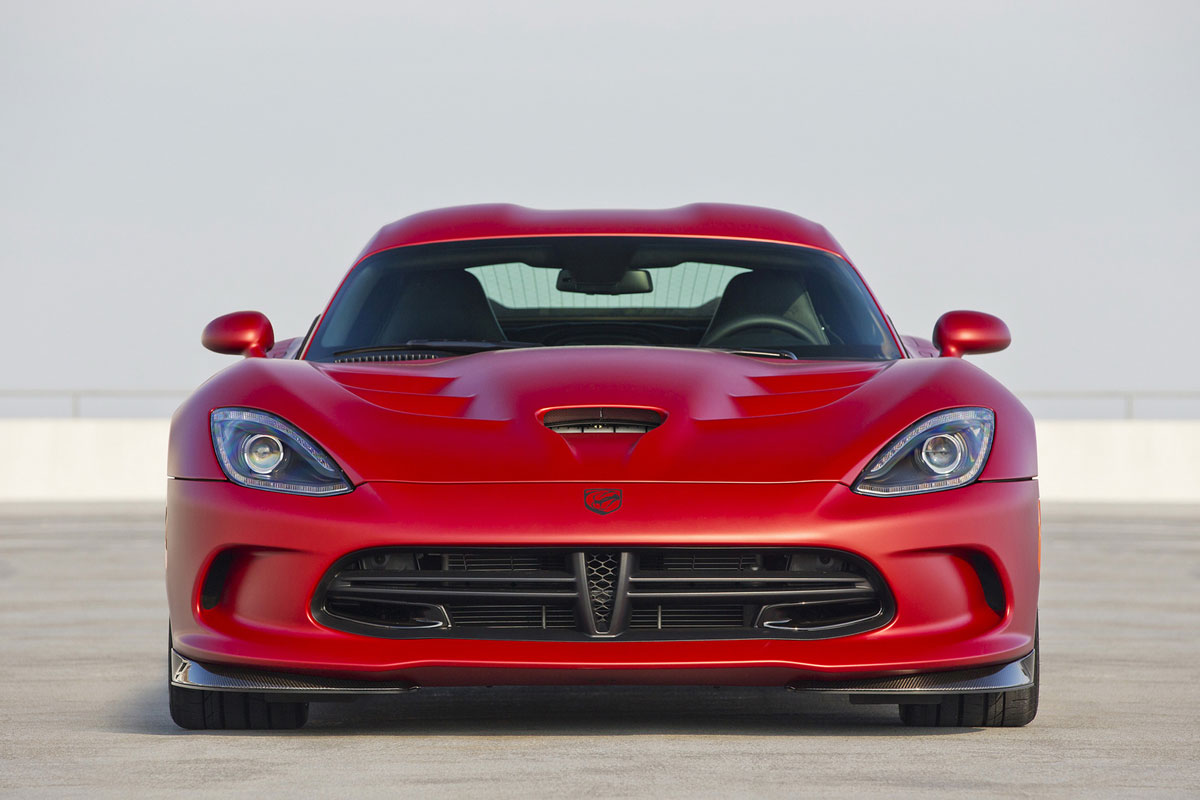 Dodge Viper GTS matt rot 2015