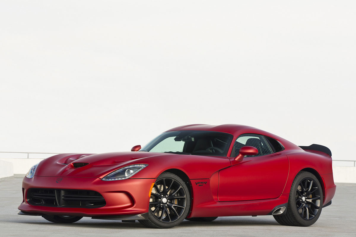 Dodge Viper GTS matt rot 2015