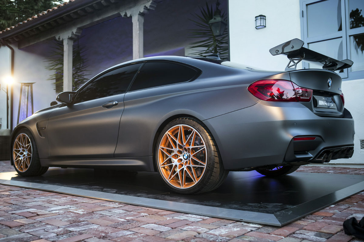 BMW M4 GTS Concept live 2015