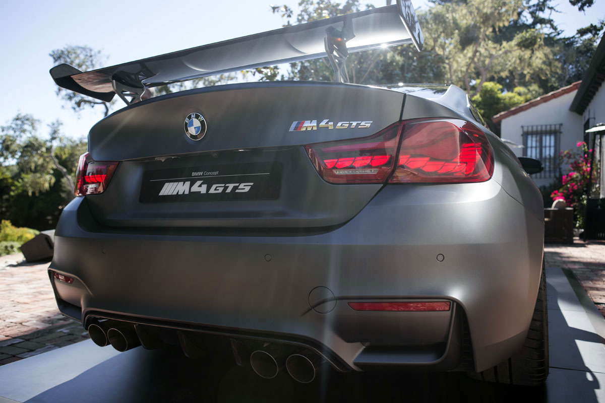 BMW M4 GTS Concept live 2015