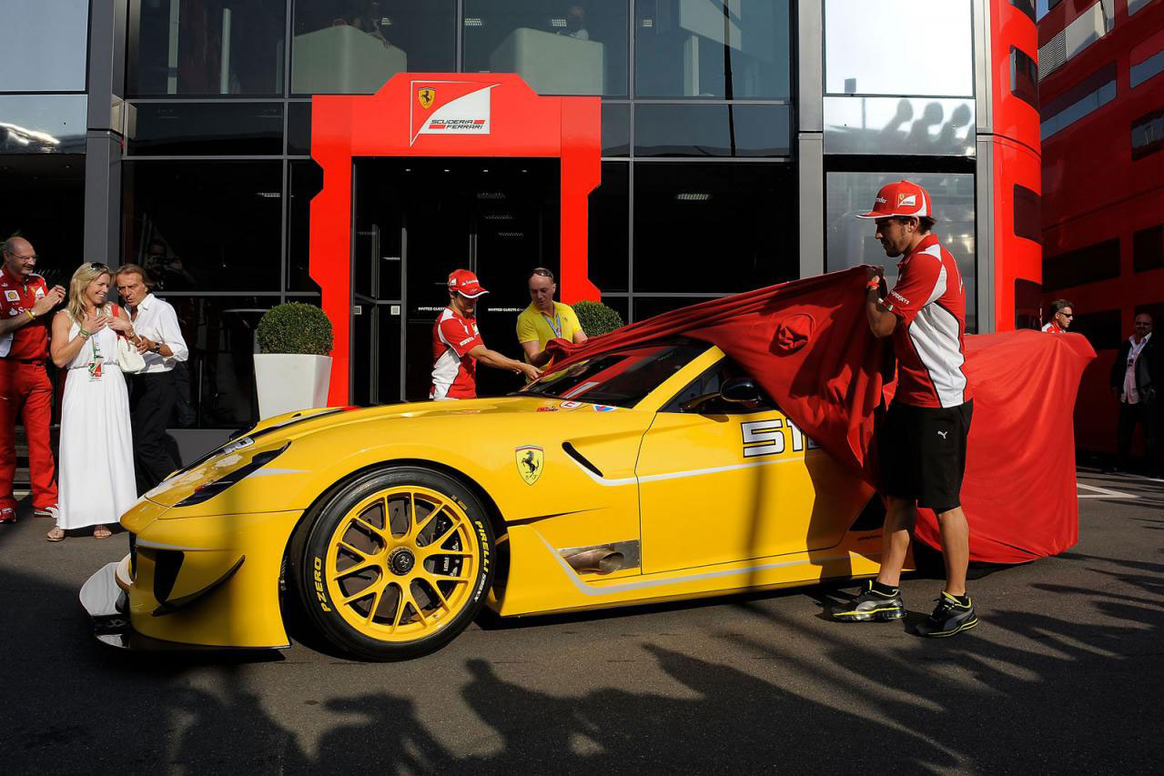 Ferrari 599XX evo Benjamin Sloss 2012