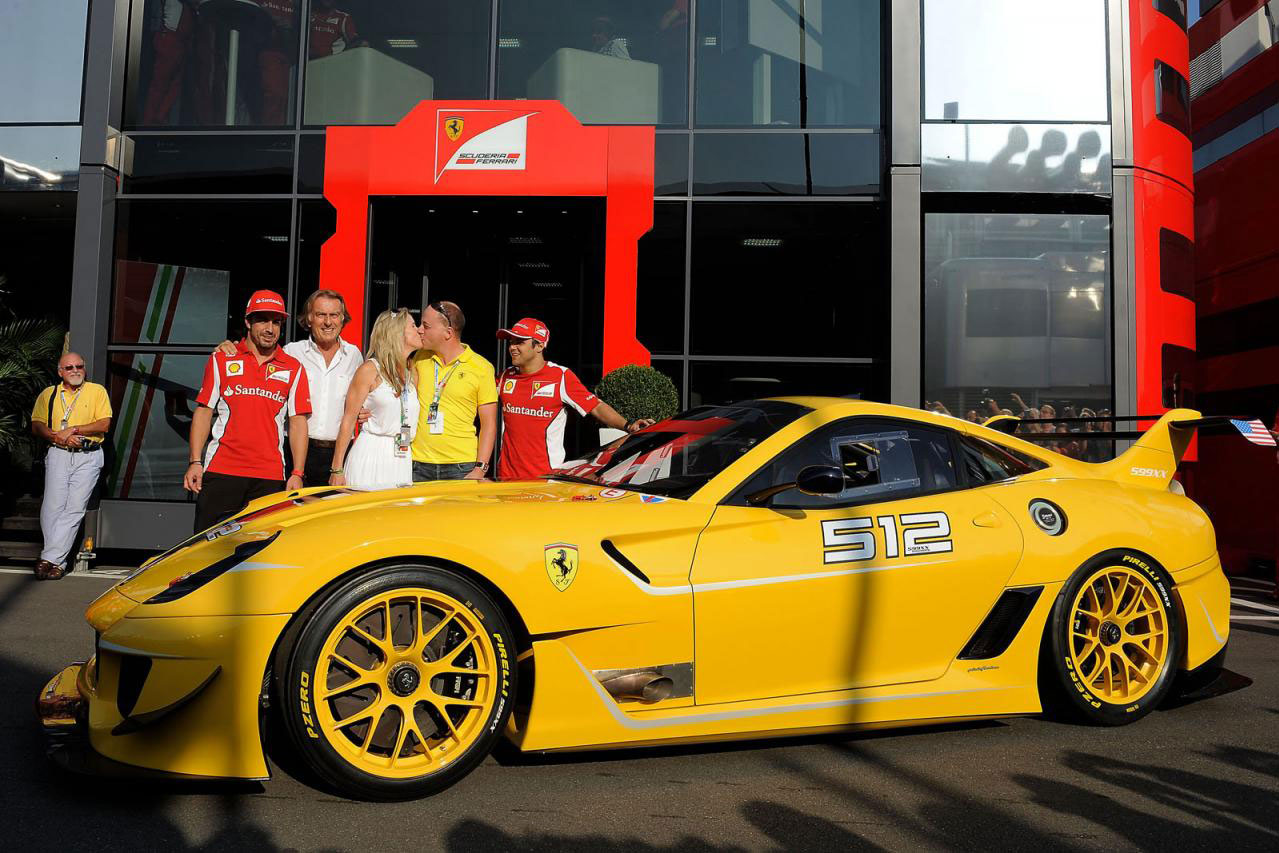 Ferrari 599XX evo Benjamin Sloss 2012