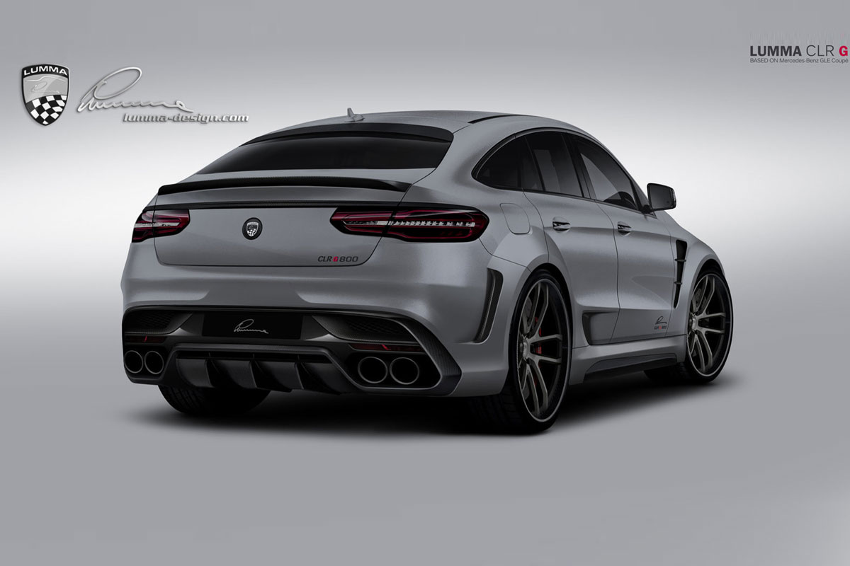 Mercedes GLE 63 AMG LUMMA CLR G 800