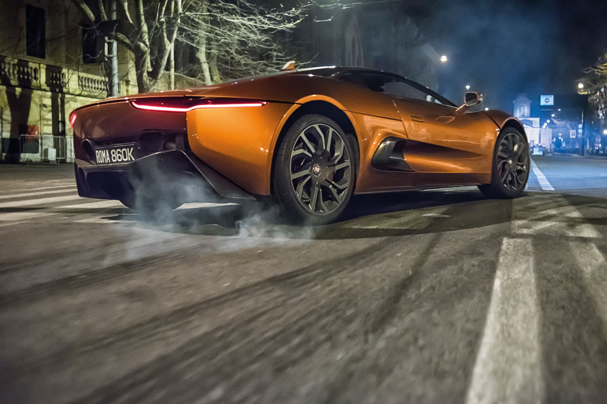 James Bond-Event von Jaguar Land Rover 2015