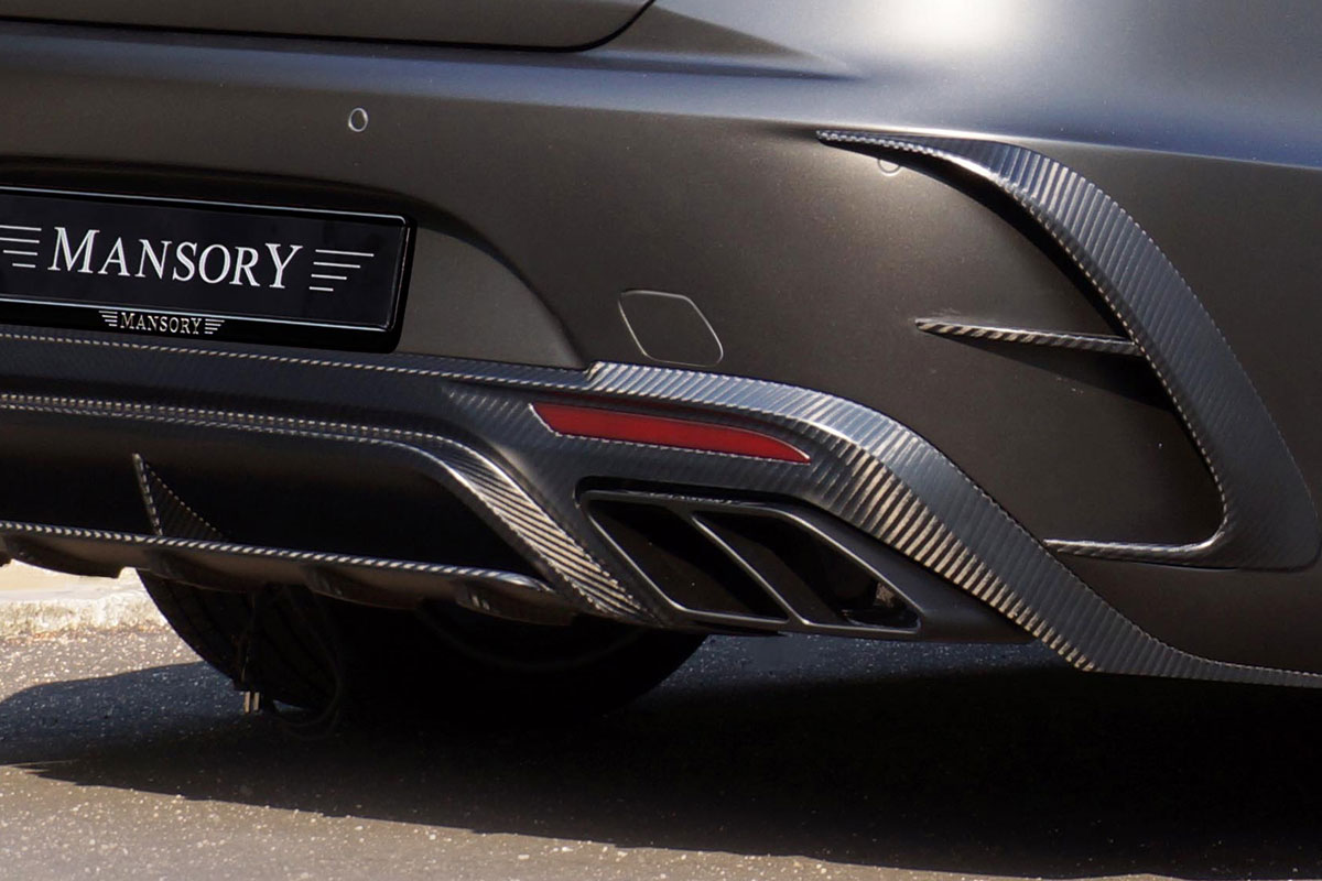 Mercedes AMG S 63 Coupé Mansory Black Edition 2015