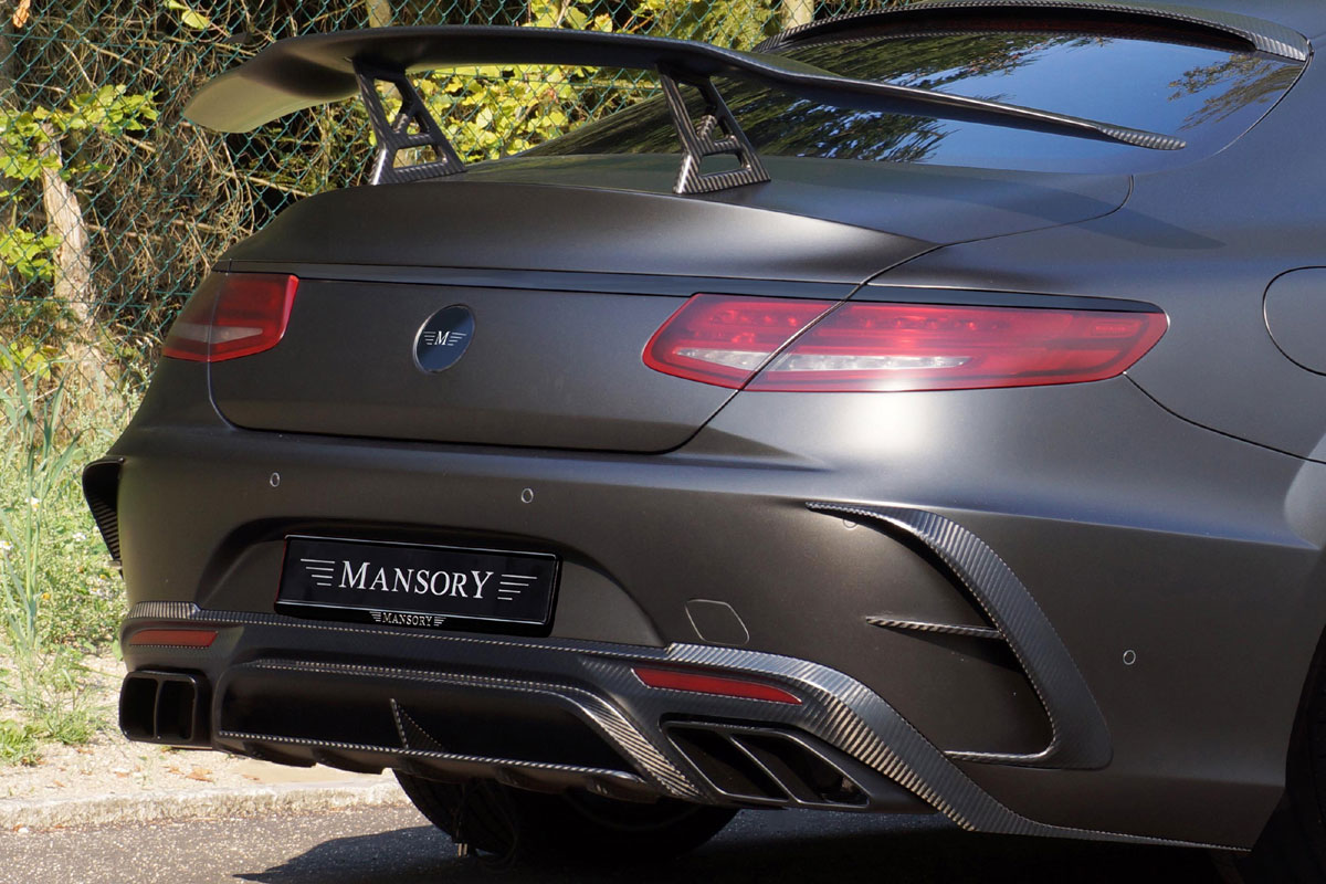 Mercedes AMG S 63 Coupé Mansory Black Edition 2015