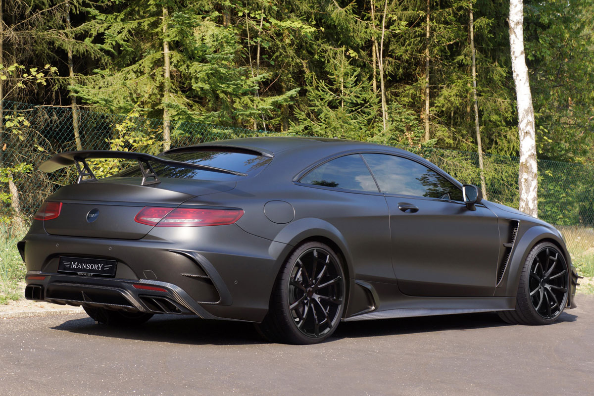 Mercedes AMG S 63 Coupé Mansory Black Edition 2015