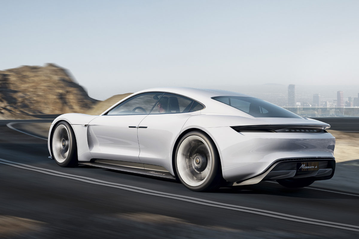 Porsche Mission E 2015