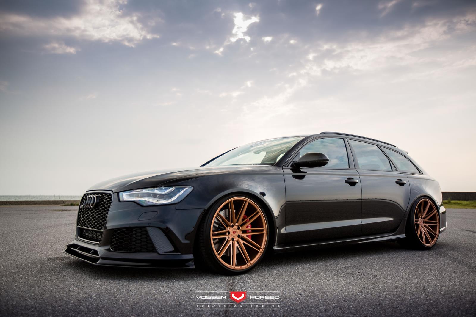 Audi RS6 Avant mit Felgen von Vossen Wheels 2015