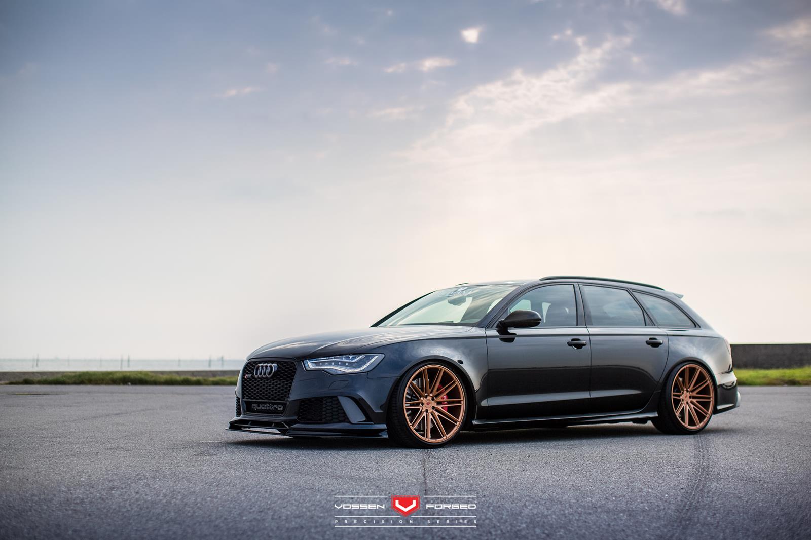 Audi RS6 Avant mit Felgen von Vossen Wheels 2015