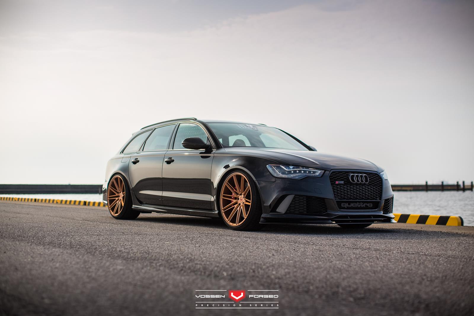 Audi RS6 Avant mit Felgen von Vossen Wheels 2015