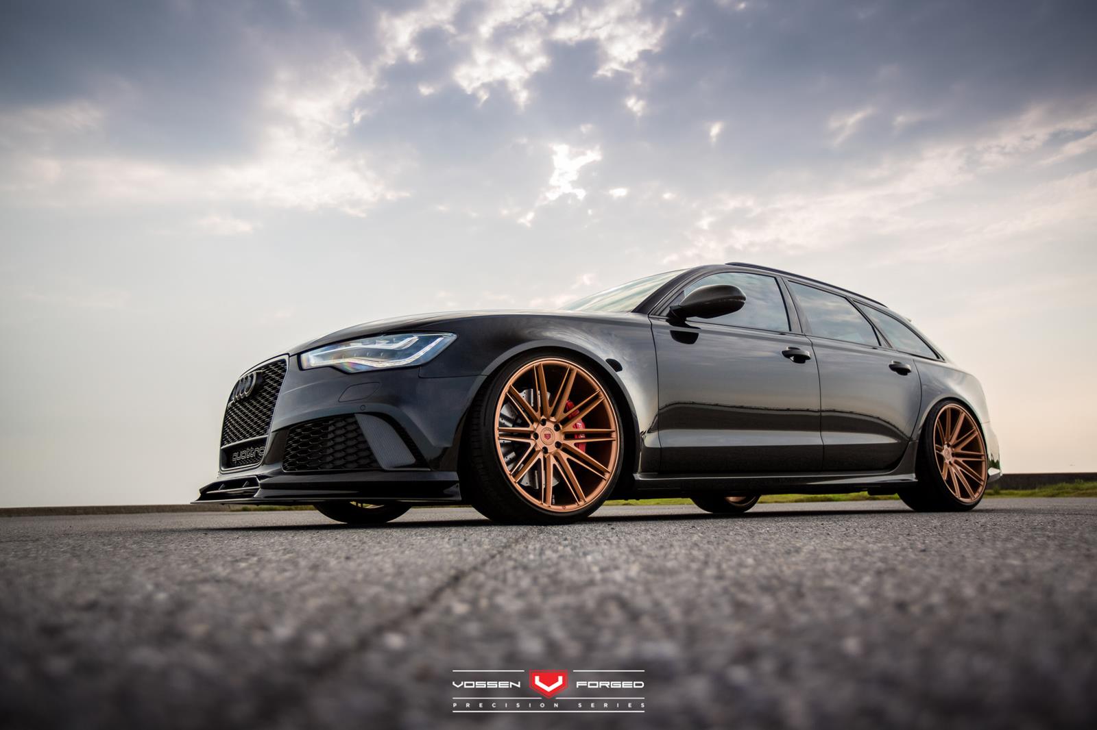 Audi RS6 Avant mit Felgen von Vossen Wheels 2015