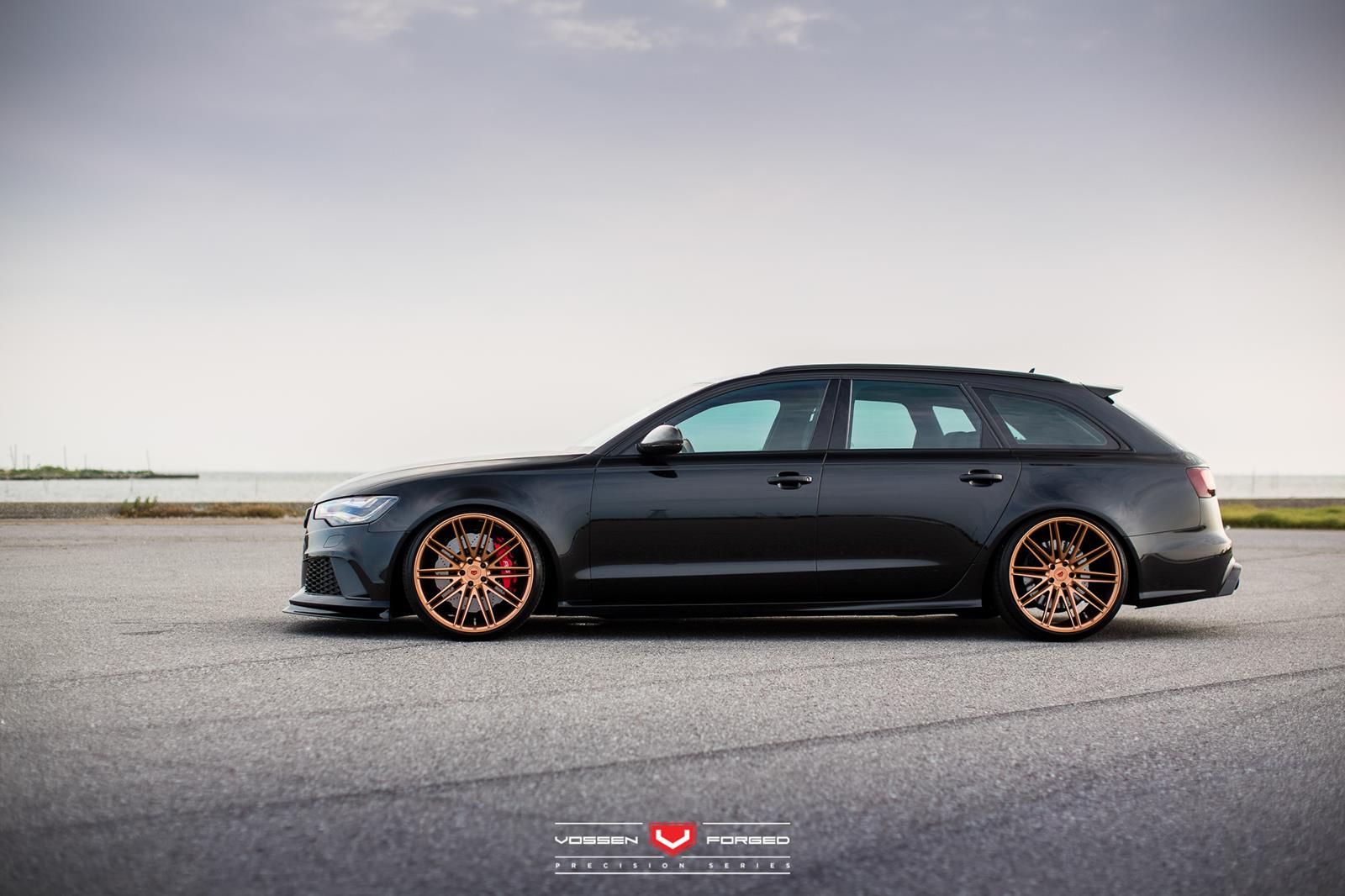 Audi RS6 Avant mit Felgen von Vossen Wheels 2015