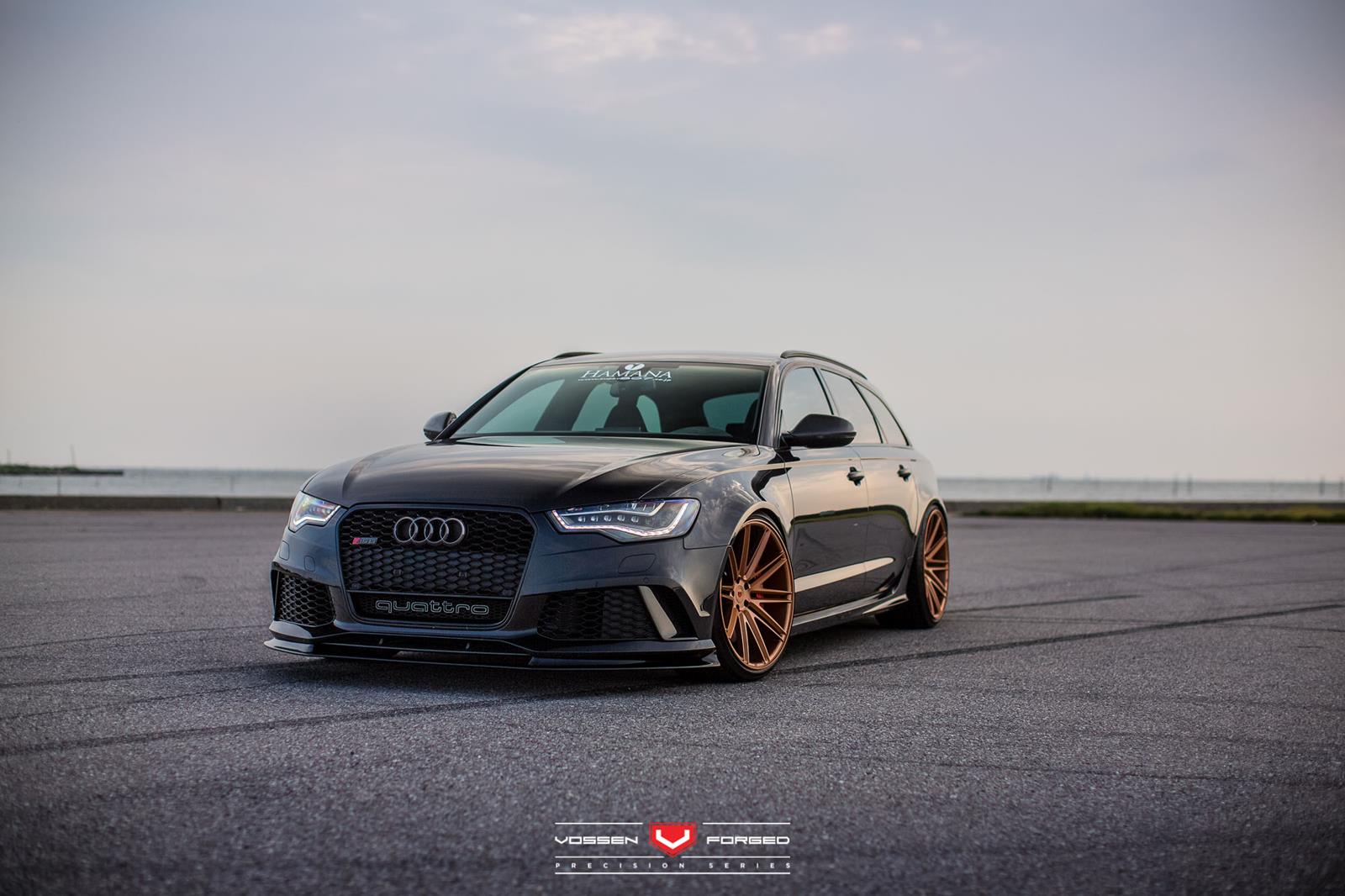 Audi RS6 Avant mit Felgen von Vossen Wheels 2015