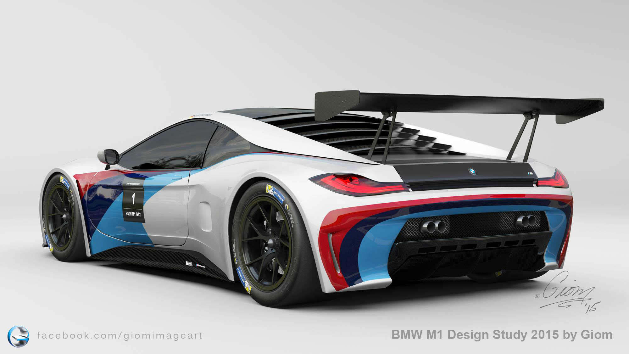 BMW M1 Concept Giom Image Arts 2015