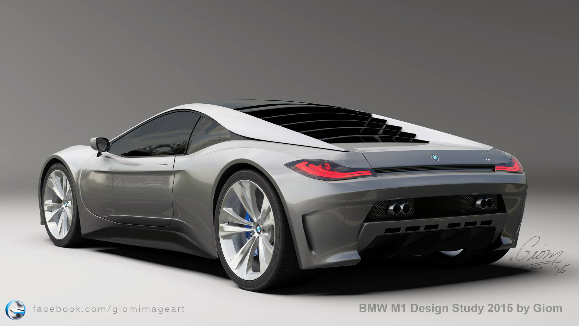 BMW M1 Concept Giom Image Arts 2015